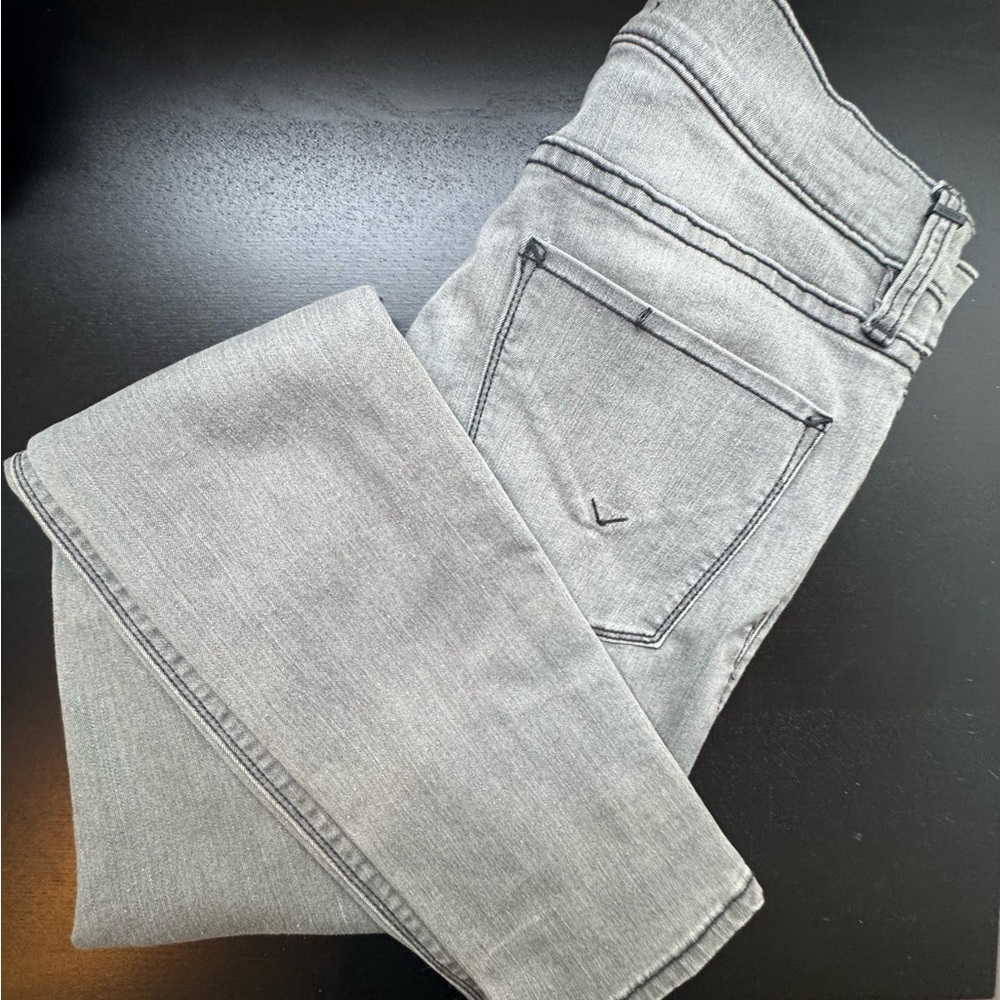 Hudson Jeans Women's Straight Leg in Light Gray